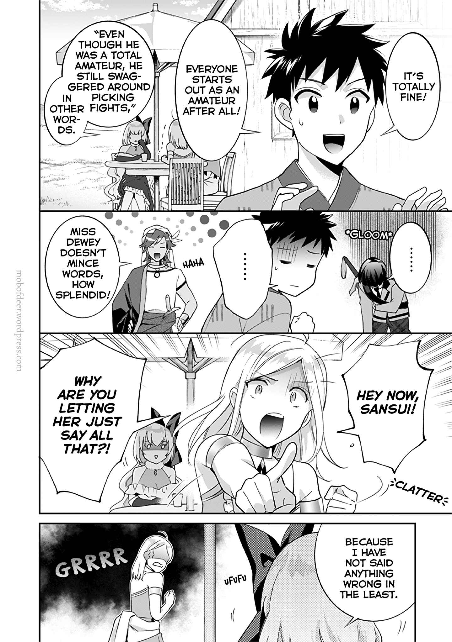 Jimi na Kensei wa Sore Demo Saikyou Desu Chapter 28 page 10