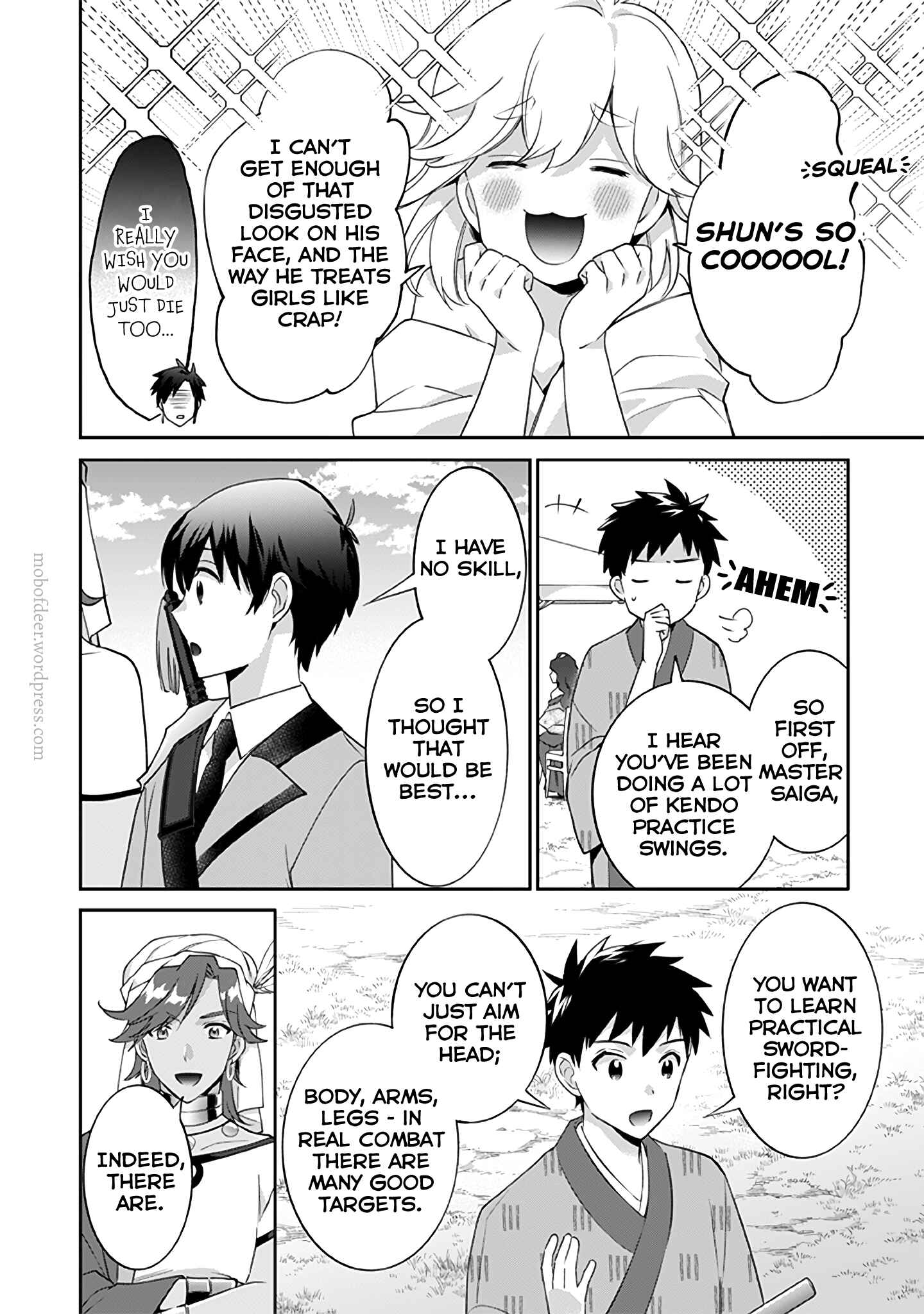 Jimi na Kensei wa Sore Demo Saikyou Desu Chapter 28 page 8