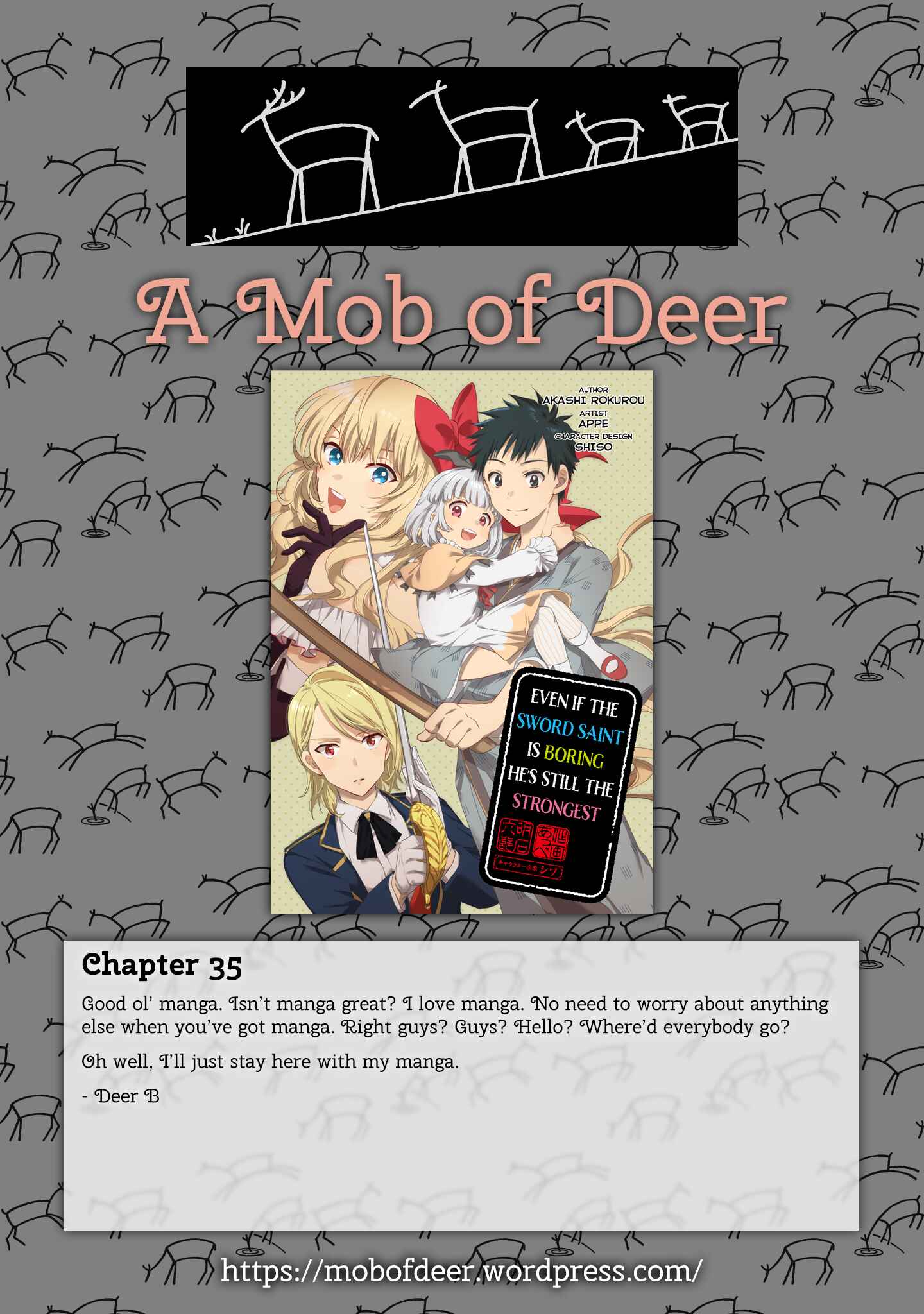 Jimi na Kensei wa Sore Demo Saikyou Desu Chapter 35 page 0