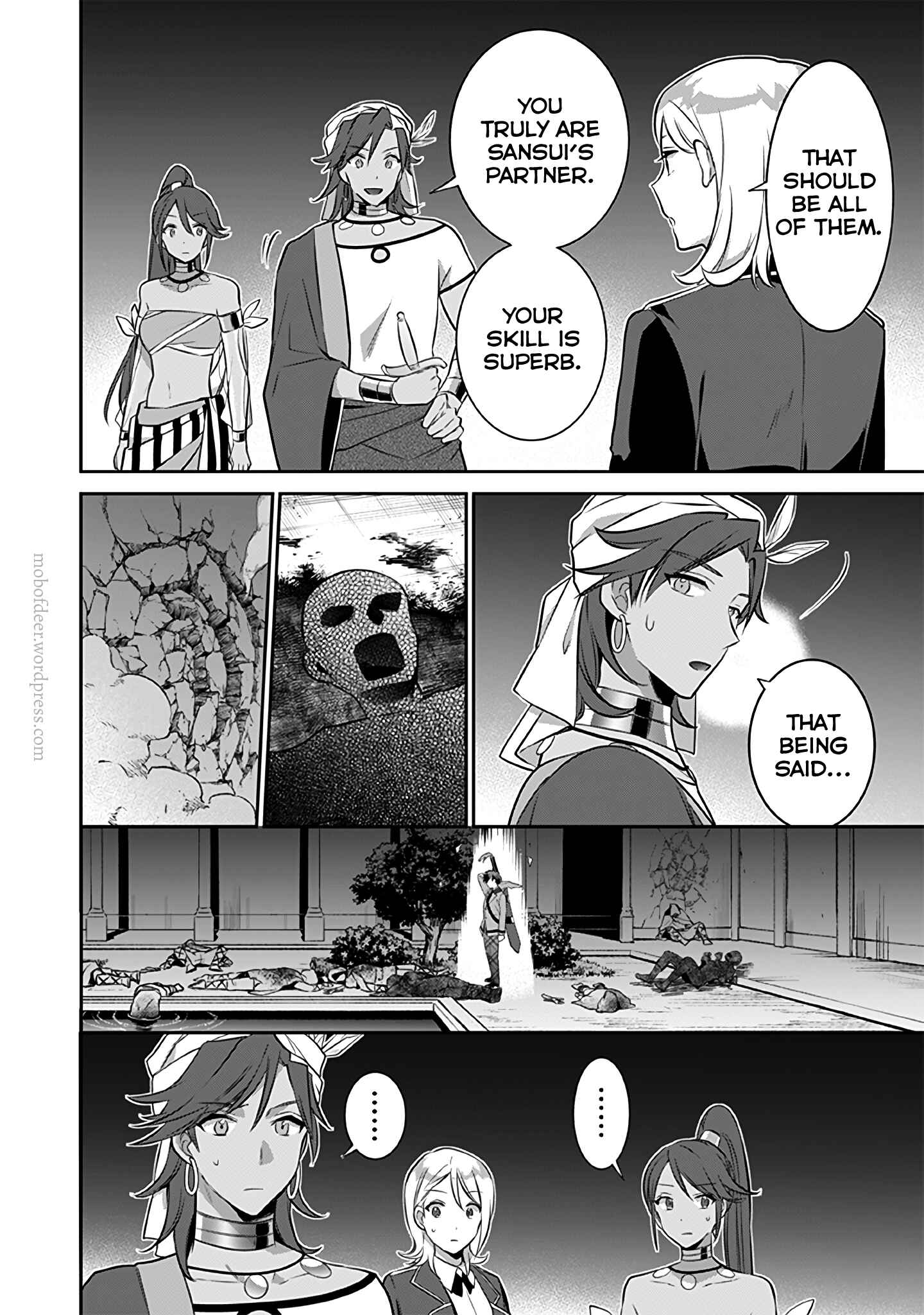 Jimi na Kensei wa Sore Demo Saikyou Desu Chapter 35 page 10