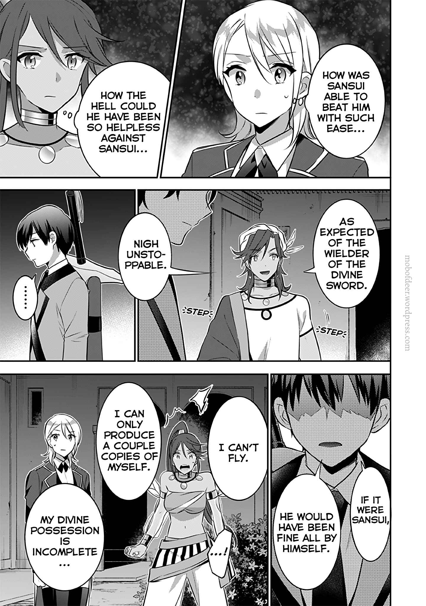 Jimi na Kensei wa Sore Demo Saikyou Desu Chapter 35 page 11