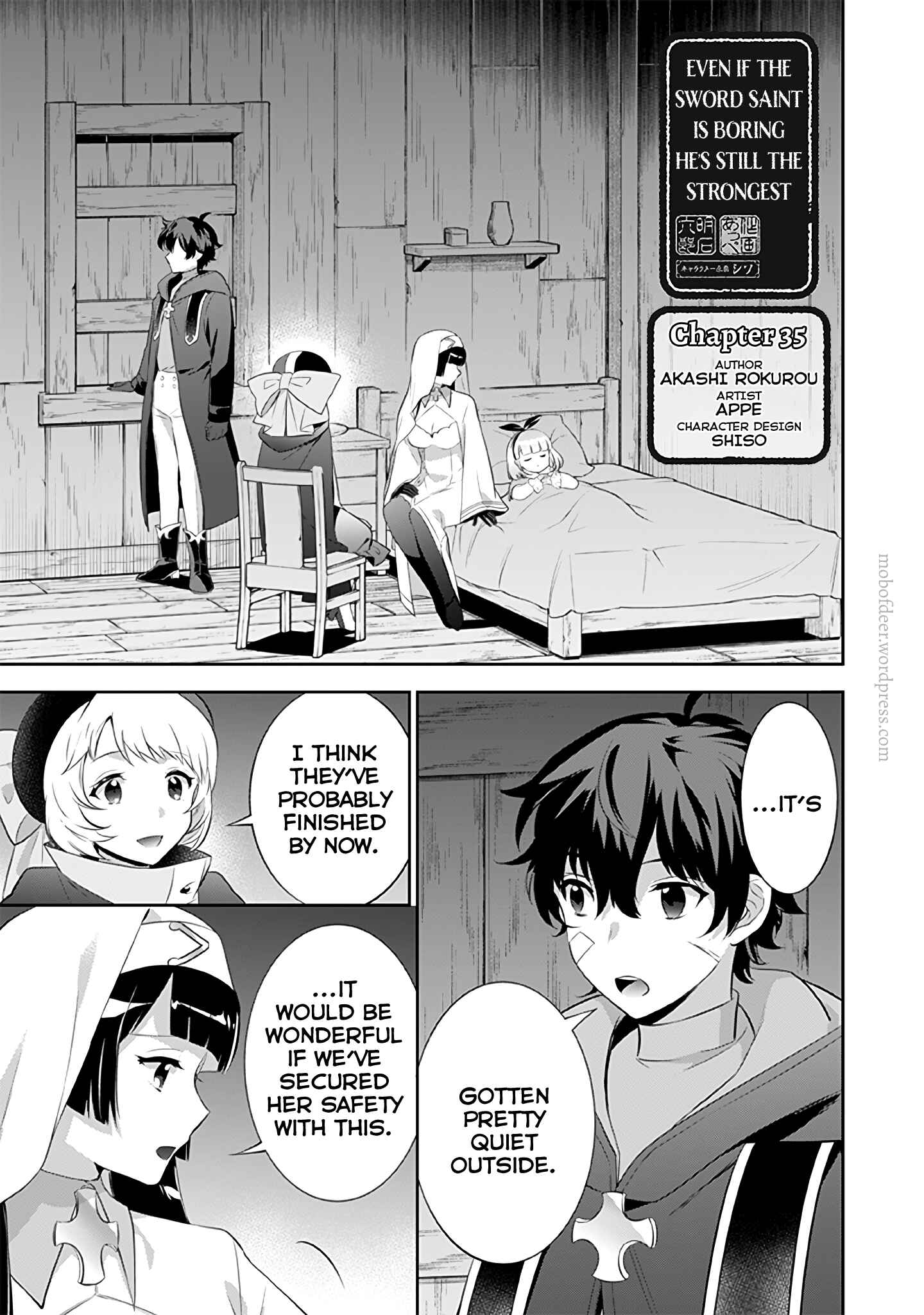 Jimi na Kensei wa Sore Demo Saikyou Desu Chapter 35 page 1