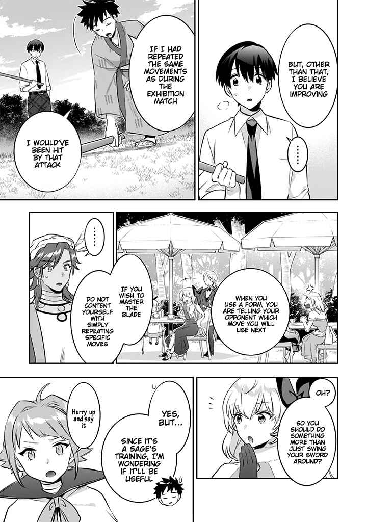 Jimi na Kensei wa Sore Demo Saikyou Desu Chapter 39 page 9