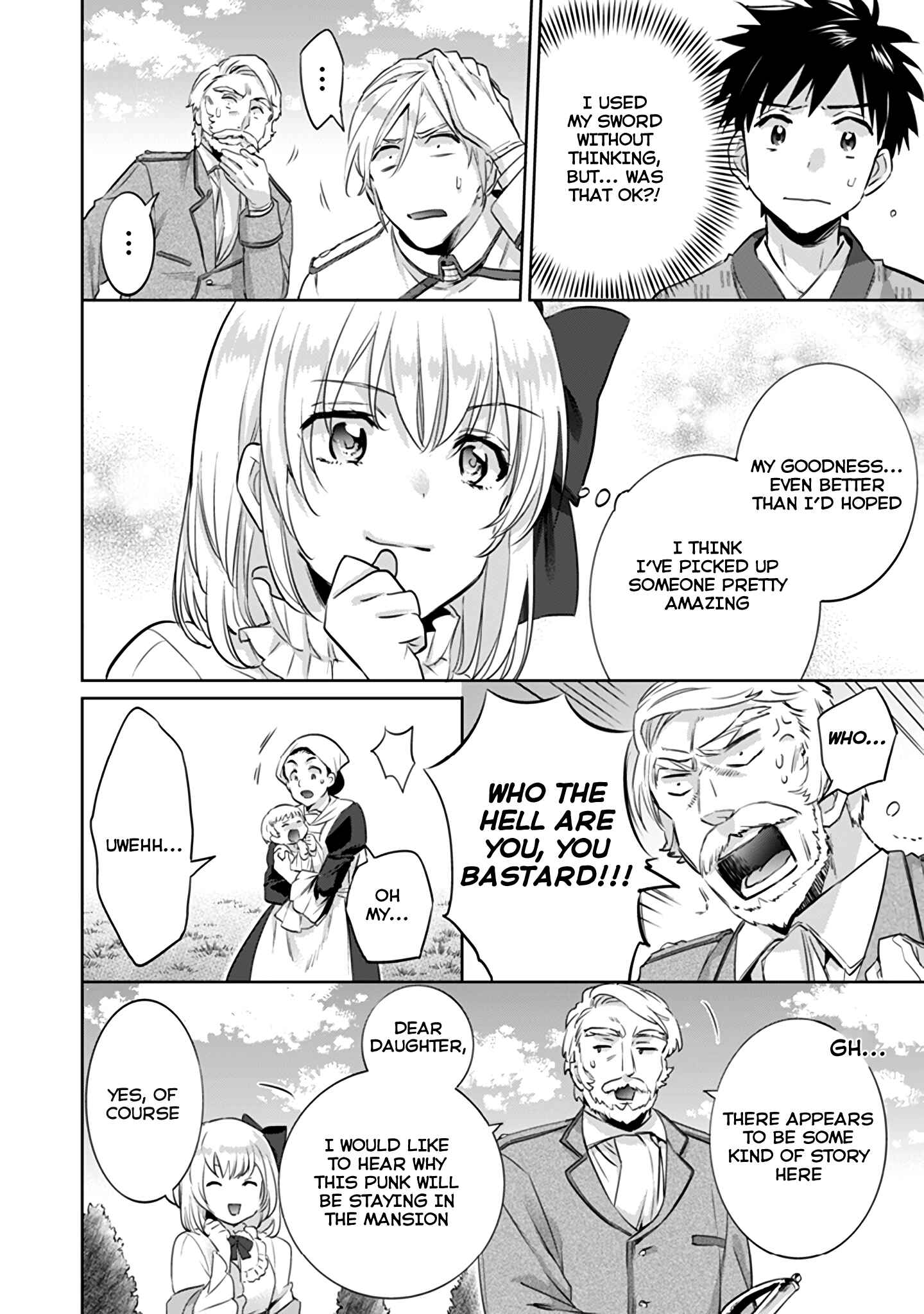 Jimi na Kensei wa Sore Demo Saikyou Desu Chapter 4 page 12