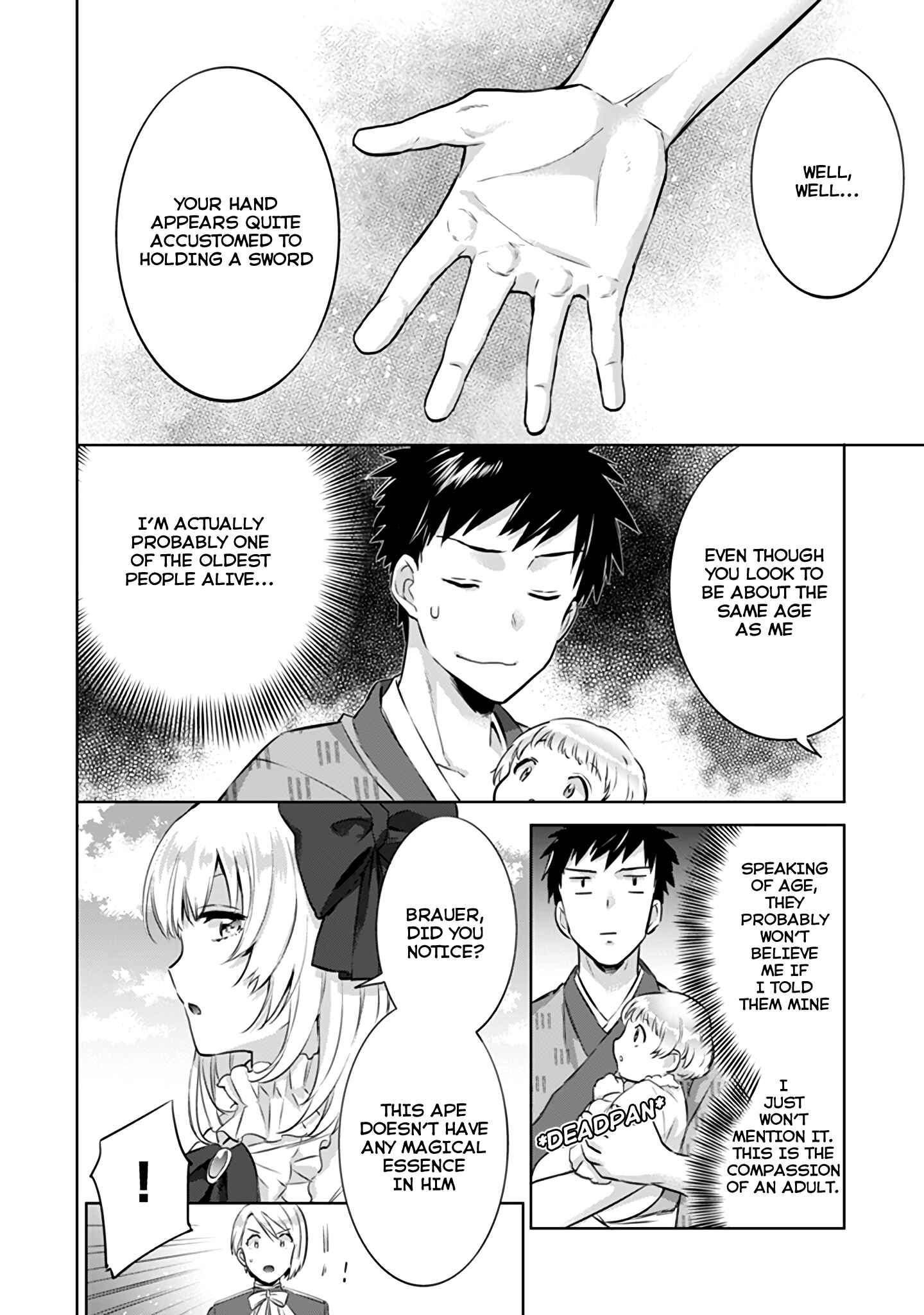 Jimi na Kensei wa Sore Demo Saikyou Desu Chapter 4 page 2