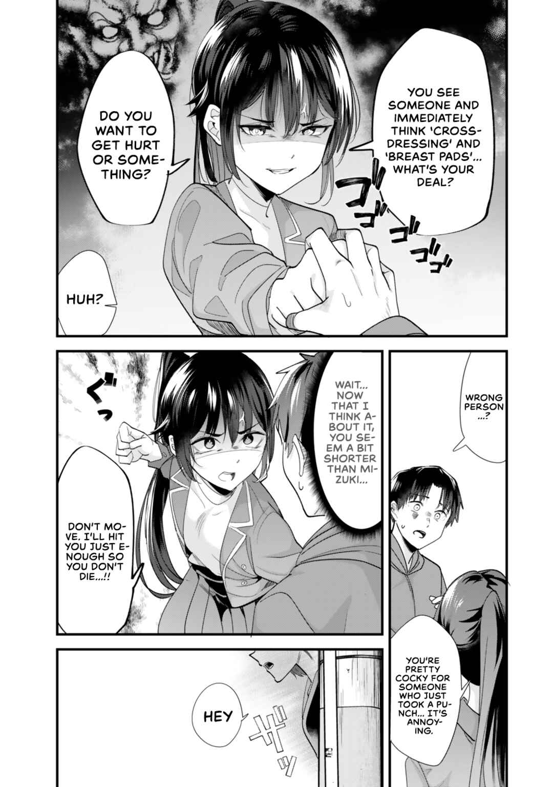 Jimoto no Ijimekko-tachi ni Shikaeshi Shiyou to Shitara, Betsu no Tatakai ga Hajimatta. Chapter 44.1 page 4