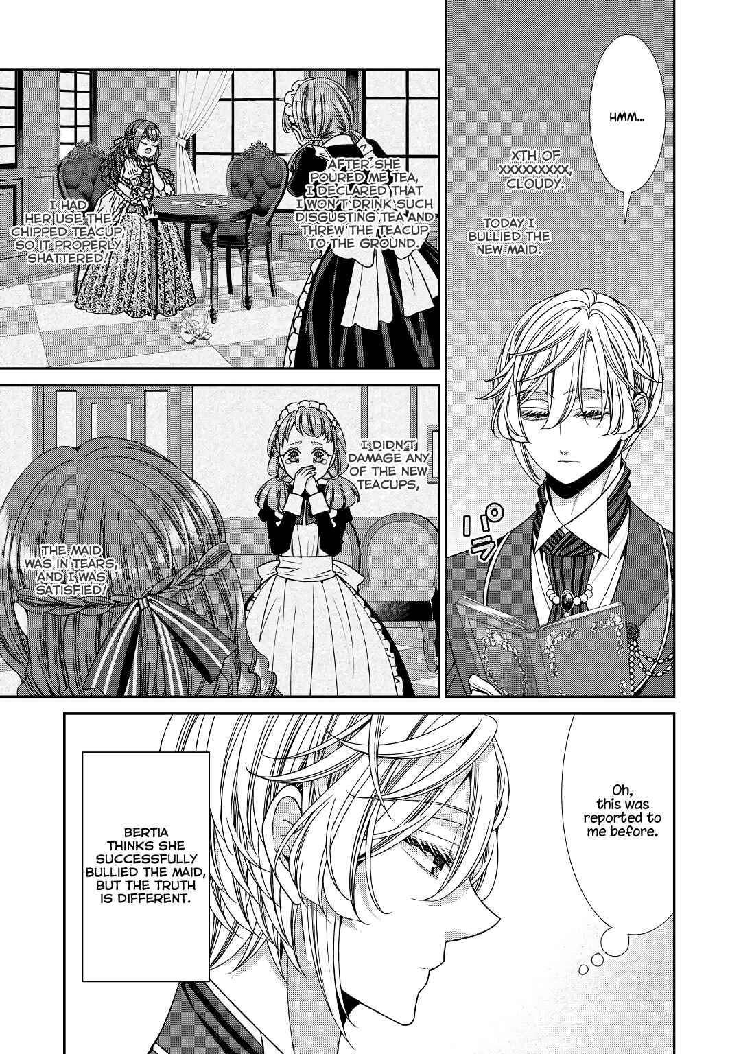 Jishou Akuyaku Reijou na Konyakusha no Kansatsu Kiroku Chapter 17 page 10