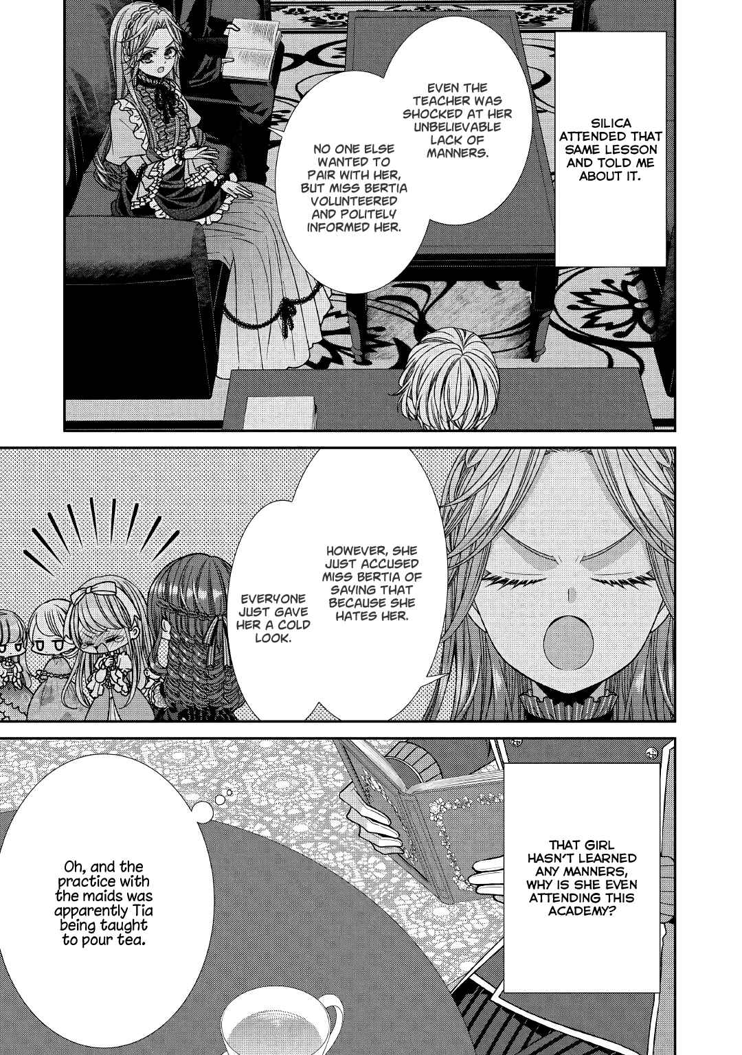 Jishou Akuyaku Reijou na Konyakusha no Kansatsu Kiroku Chapter 17 page 12