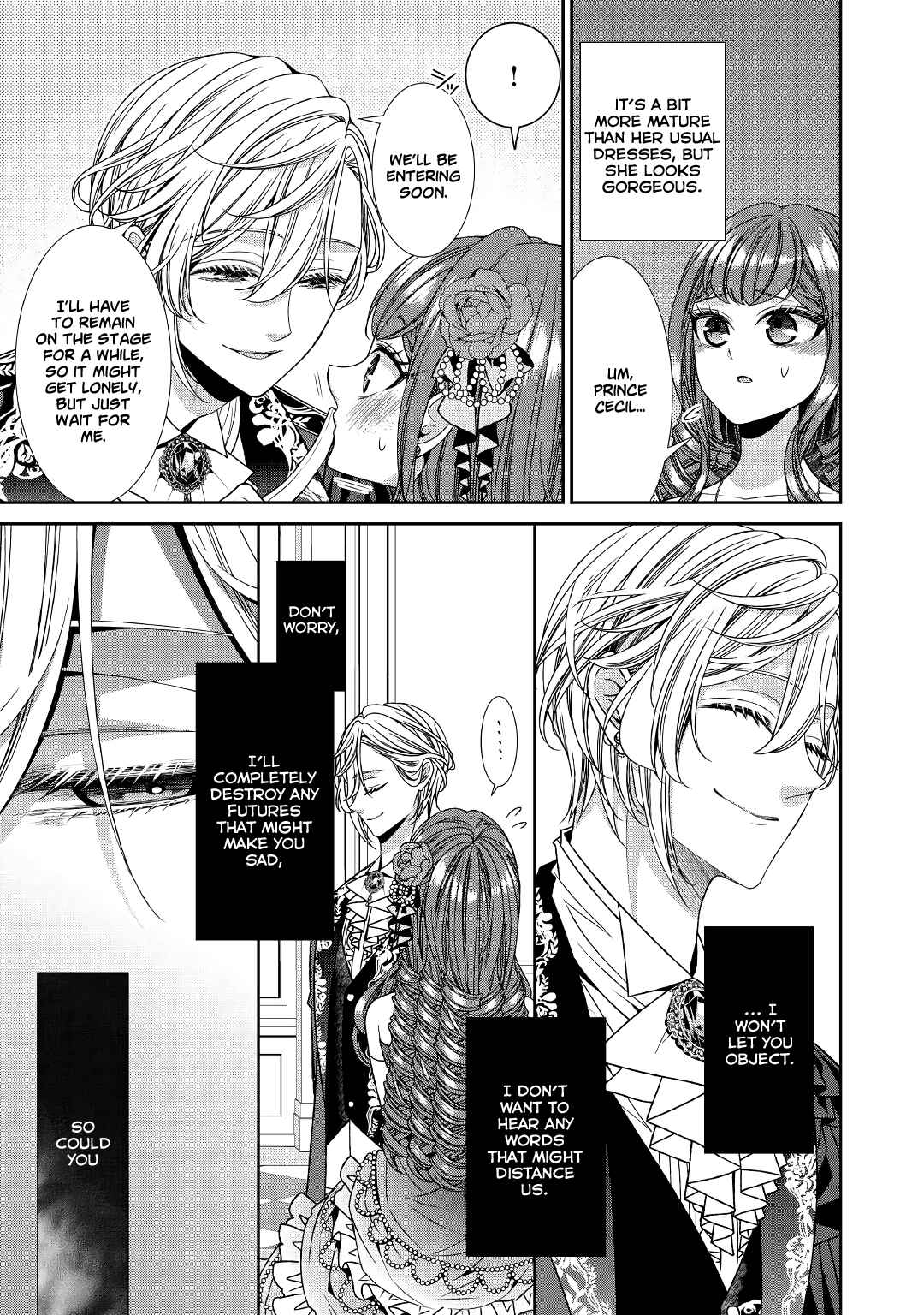 Jishou Akuyaku Reijou na Konyakusha no Kansatsu Kiroku Chapter 17 page 24