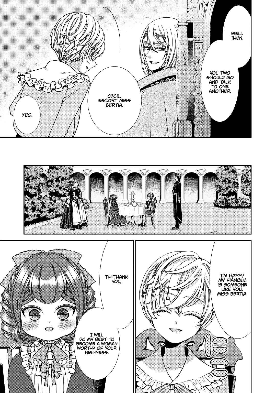 Jishou Akuyaku Reijou na Konyakusha no Kansatsu Kiroku Chapter 21 page 10