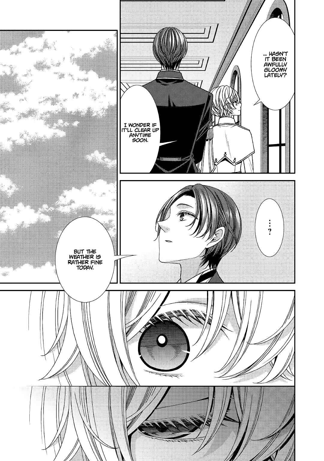 Jishou Akuyaku Reijou na Konyakusha no Kansatsu Kiroku Chapter 21 page 37
