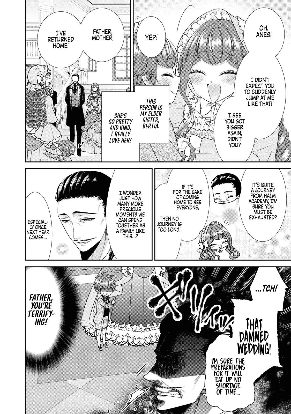 Jishou Akuyaku Reijou na Konyakusha no Kansatsu Kiroku Chapter 33.5 page 1