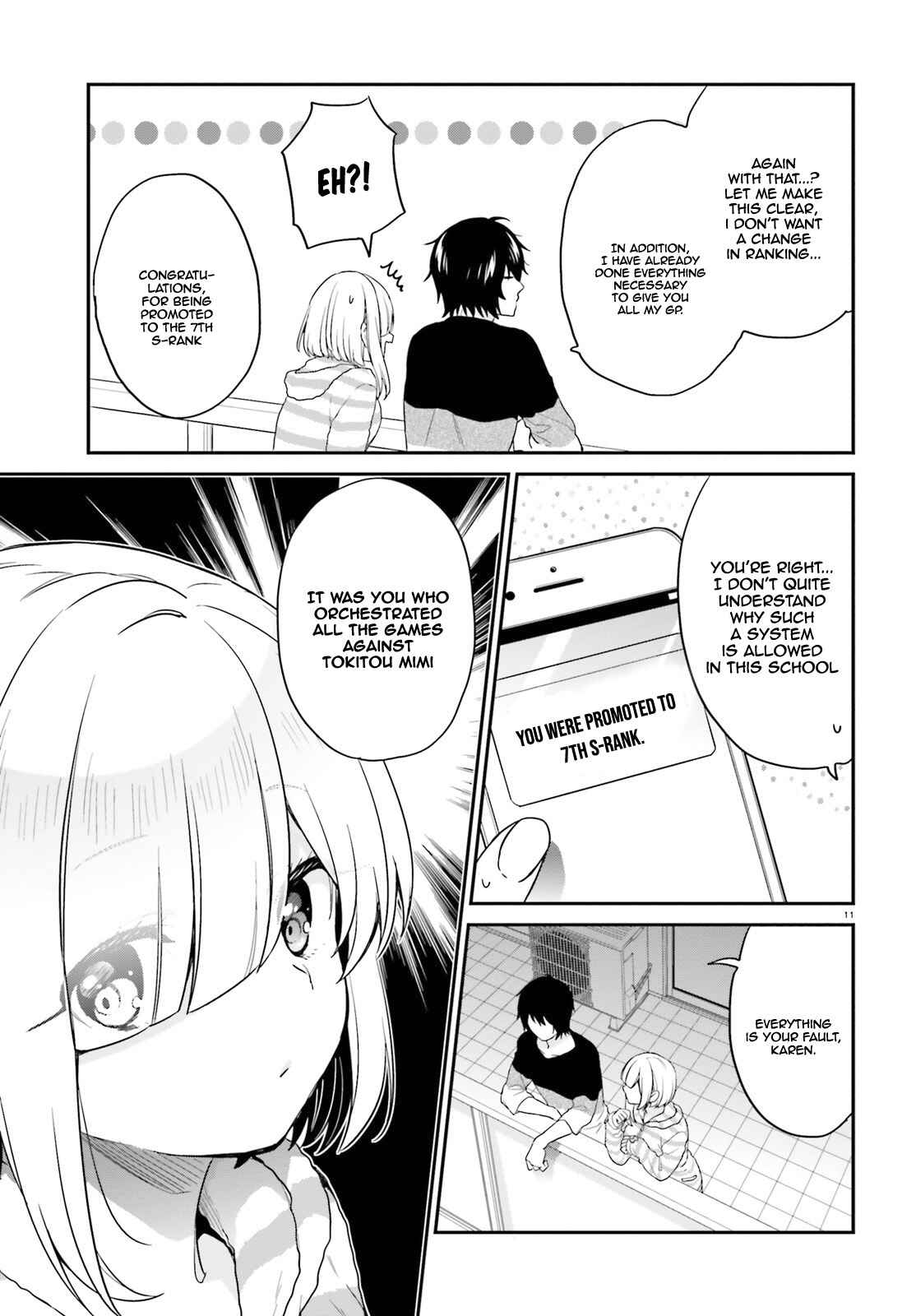 Jishou F-Rank no Oniisama ga Game de Hyouka sareru Gakuen no Chouten ni Kunrin suru Sou desu yo? Chapter 12 page 11