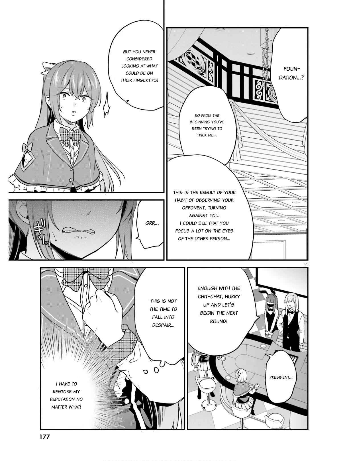 Jishou F-Rank no Oniisama ga Game de Hyouka sareru Gakuen no Chouten ni Kunrin suru Sou desu yo? Chapter 22 page 22