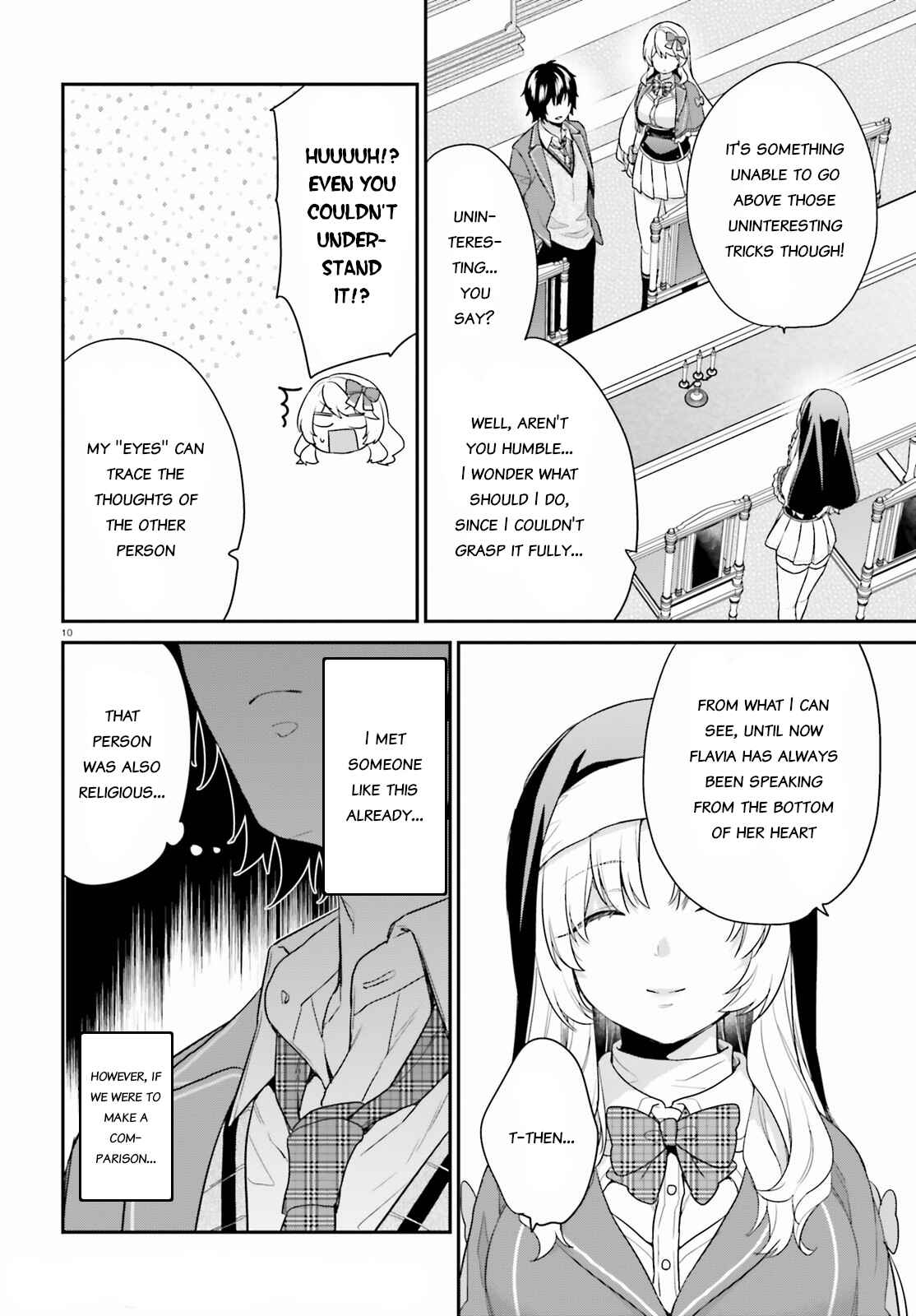Jishou F-Rank no Oniisama ga Game de Hyouka sareru Gakuen no Chouten ni Kunrin suru Sou desu yo? Chapter 33 page 9