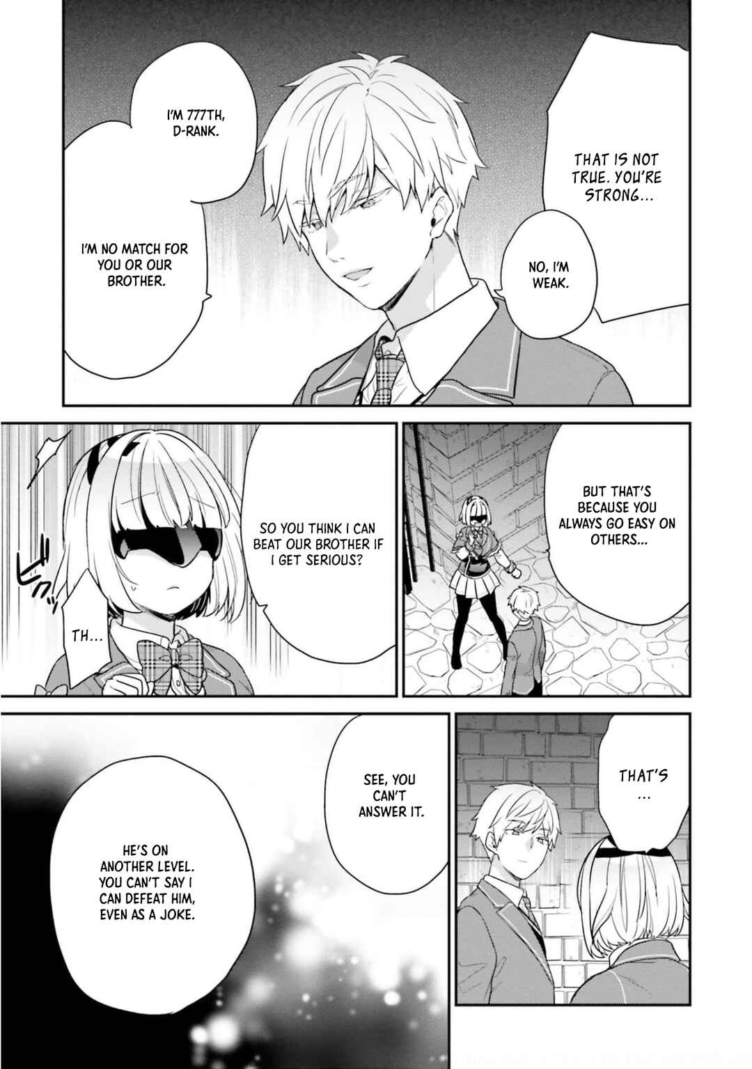 Jishou F-Rank no Oniisama ga Game de Hyouka sareru Gakuen no Chouten ni Kunrin suru Sou desu yo? Chapter 39 page 3