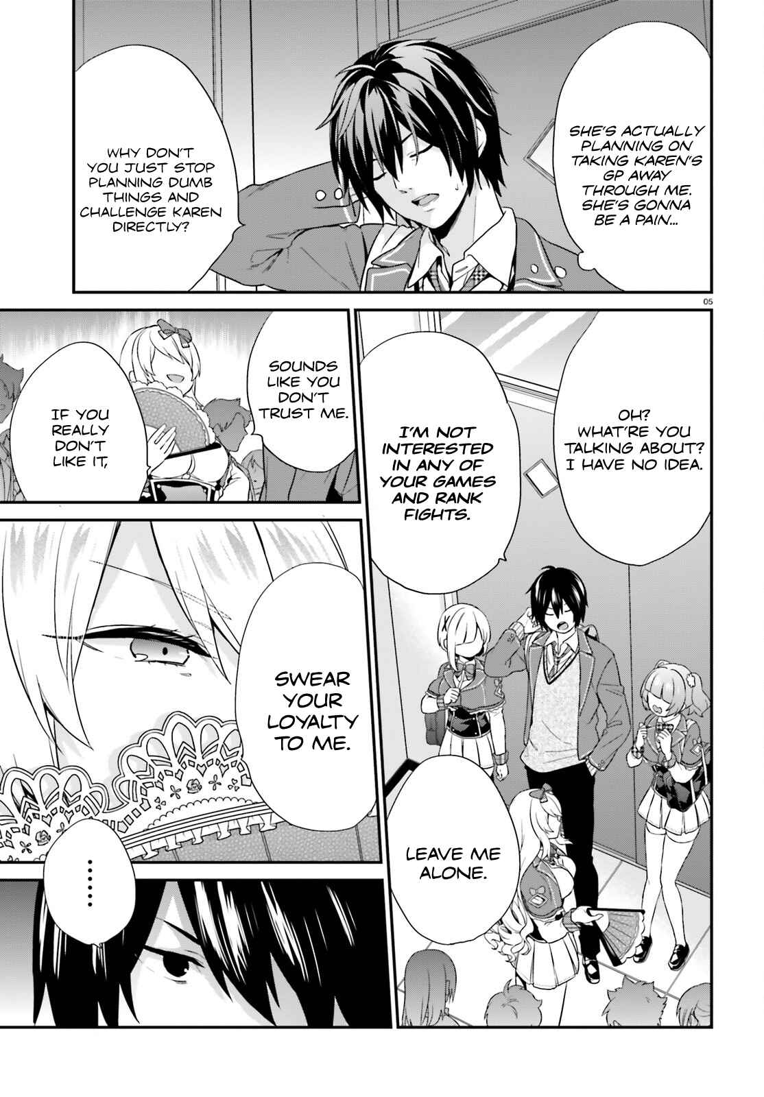 Jishou F-Rank no Oniisama ga Game de Hyouka sareru Gakuen no Chouten ni Kunrin suru Sou desu yo? Chapter 4 page 4