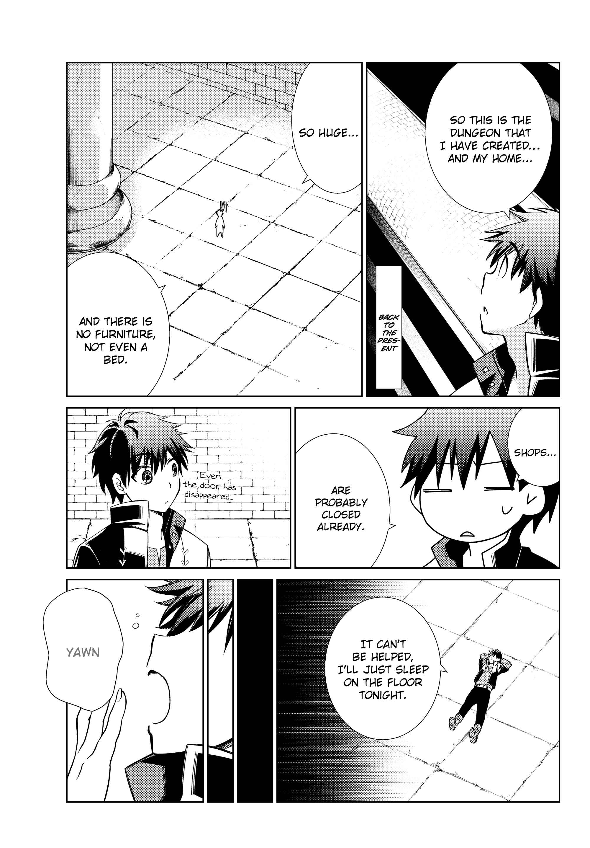 Jishou! Heibon Mazoku no Eiyuu Life: B-kyuu Mazoku na no ni Cheat Dungeon o Tsukutteshimatta Kekka Chapter 3 page 8