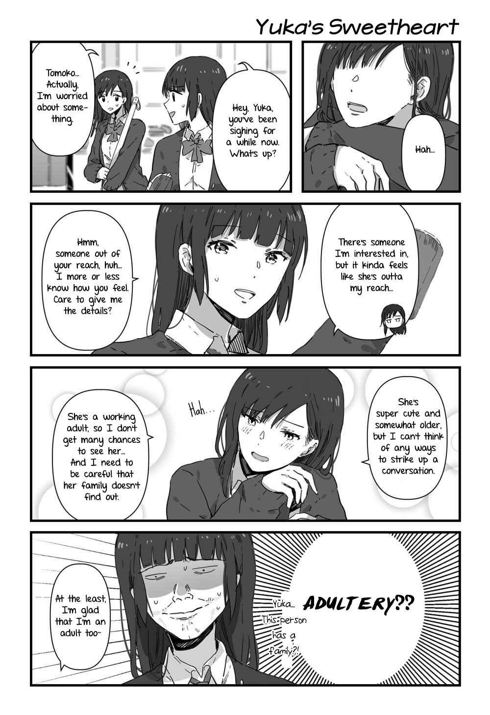 JK-chan and Her Classmate's Mom Chapter 4 page 1