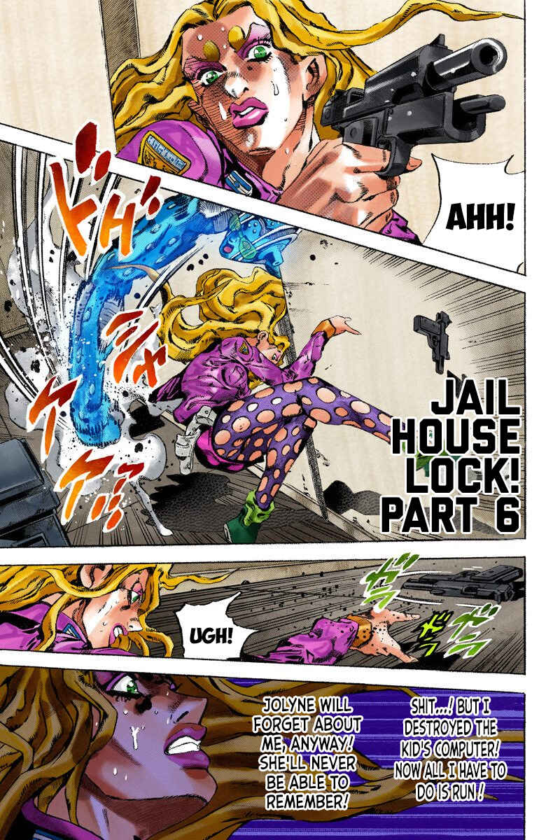JoJo's Bizarre Adventure, Part 6: Stone Ocean (Official Colored) Chapter 101 page 0