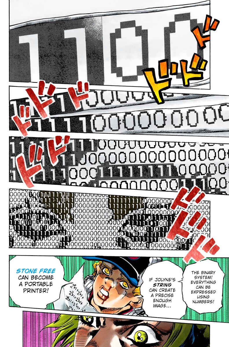 JoJo's Bizarre Adventure, Part 6: Stone Ocean (Official Colored) Chapter 101 page 17