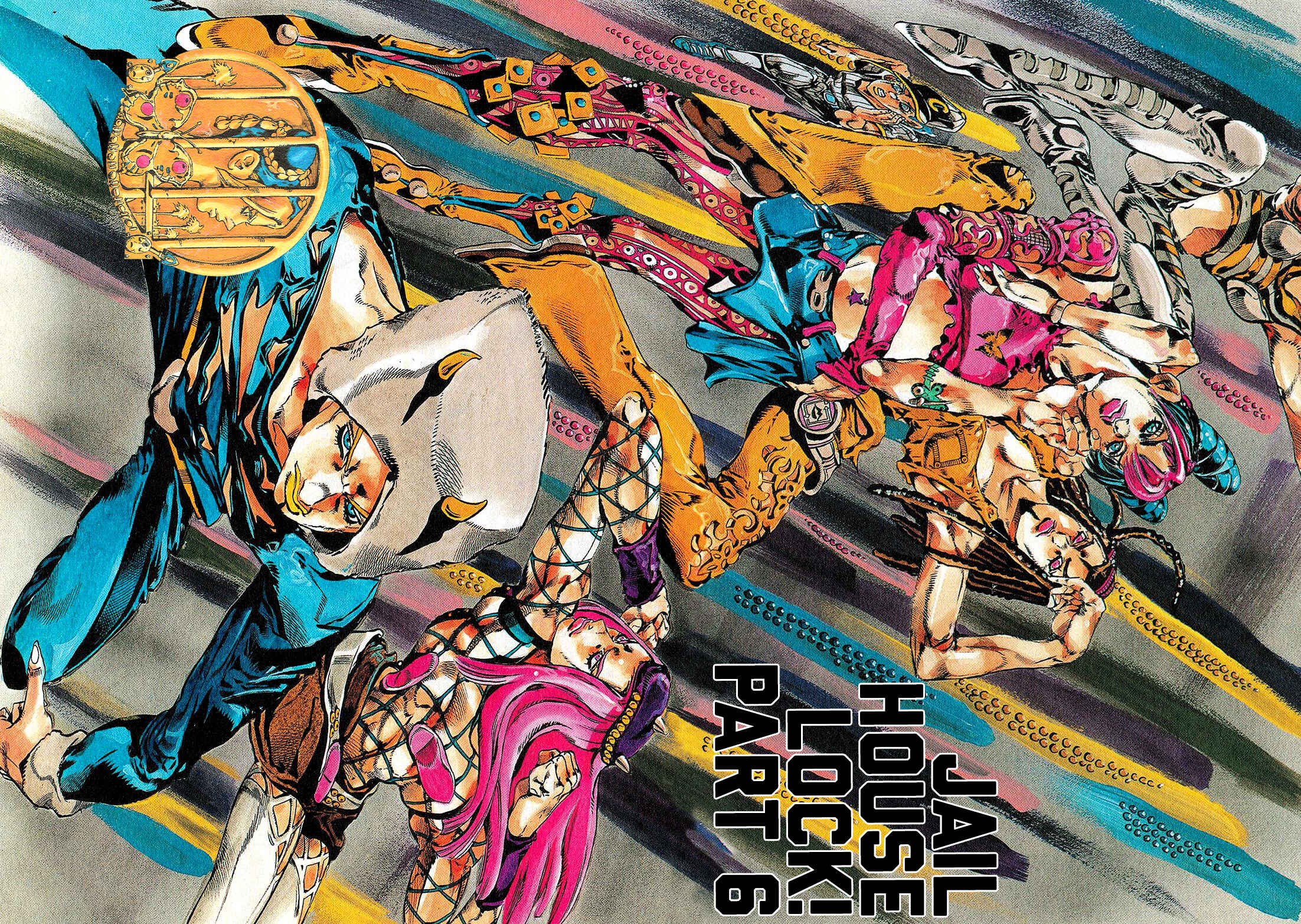 JoJo's Bizarre Adventure, Part 6: Stone Ocean (Official Colored) Chapter 101 page 2