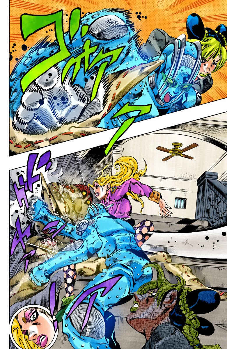 JoJo's Bizarre Adventure, Part 6: Stone Ocean (Official Colored) Chapter 101 page 5