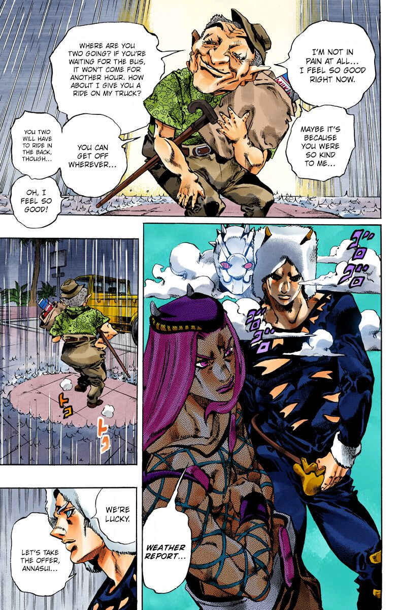 JoJo's Bizarre Adventure, Part 6: Stone Ocean (Official Colored) Chapter 104 page 10