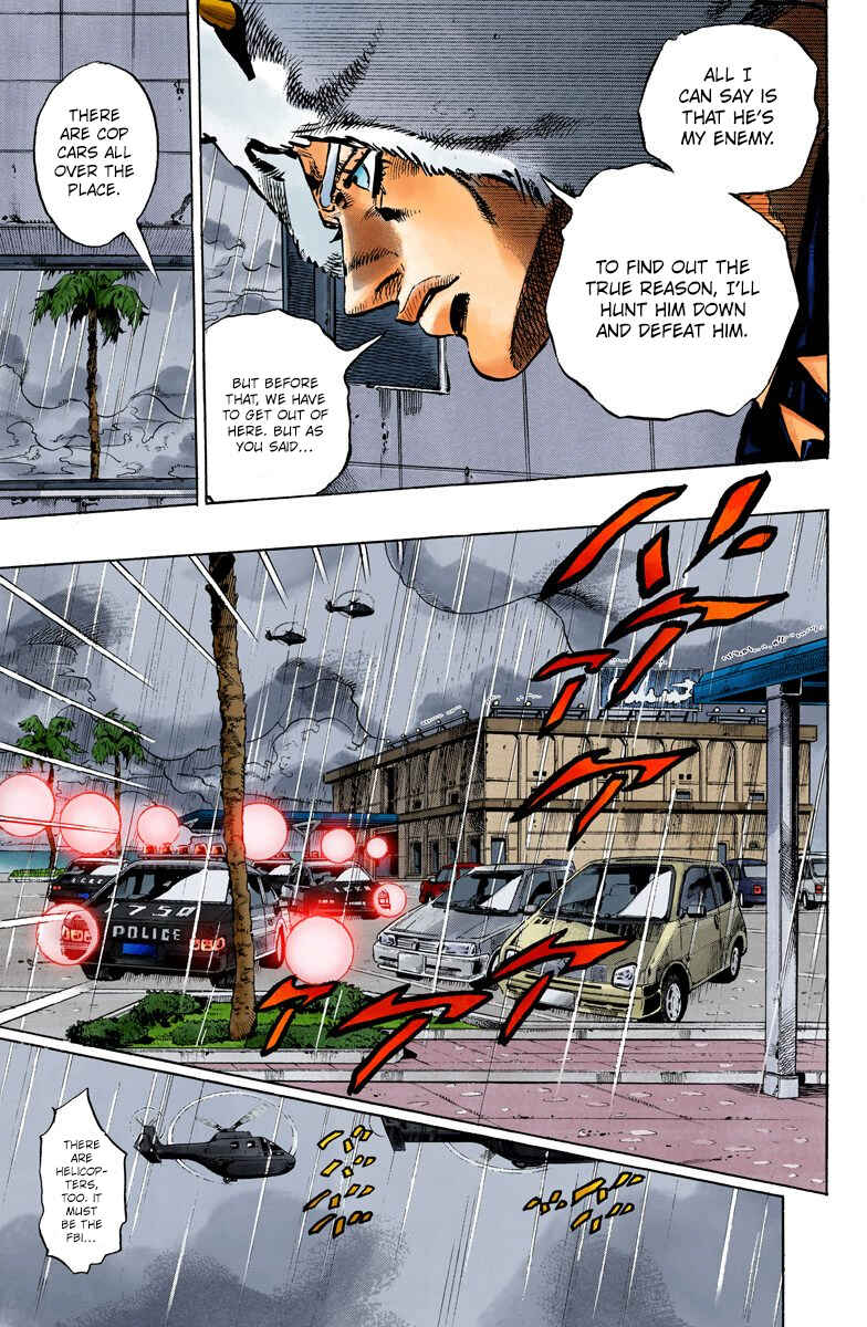 JoJo's Bizarre Adventure, Part 6: Stone Ocean (Official Colored) Chapter 104 page 6
