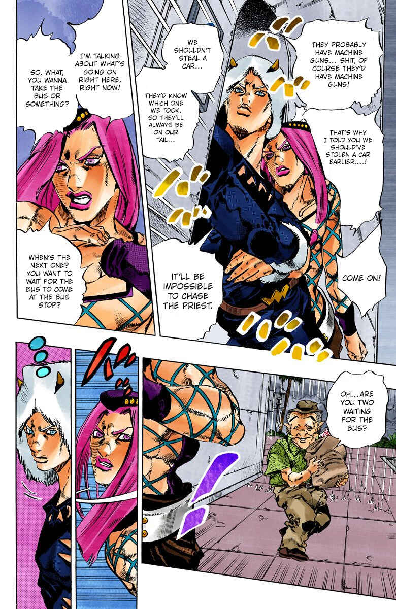JoJo's Bizarre Adventure, Part 6: Stone Ocean (Official Colored) Chapter 104 page 7
