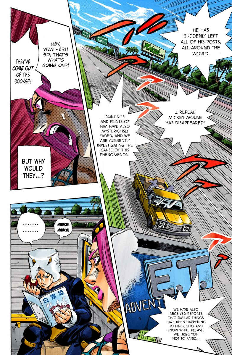 JoJo's Bizarre Adventure, Part 6: Stone Ocean (Official Colored) Chapter 105 page 11