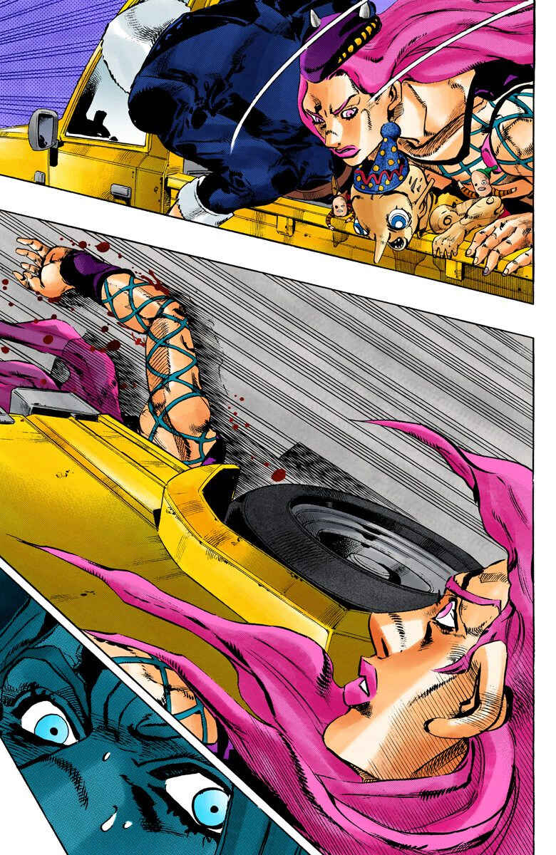 JoJo's Bizarre Adventure, Part 6: Stone Ocean (Official Colored) Chapter 105 page 16