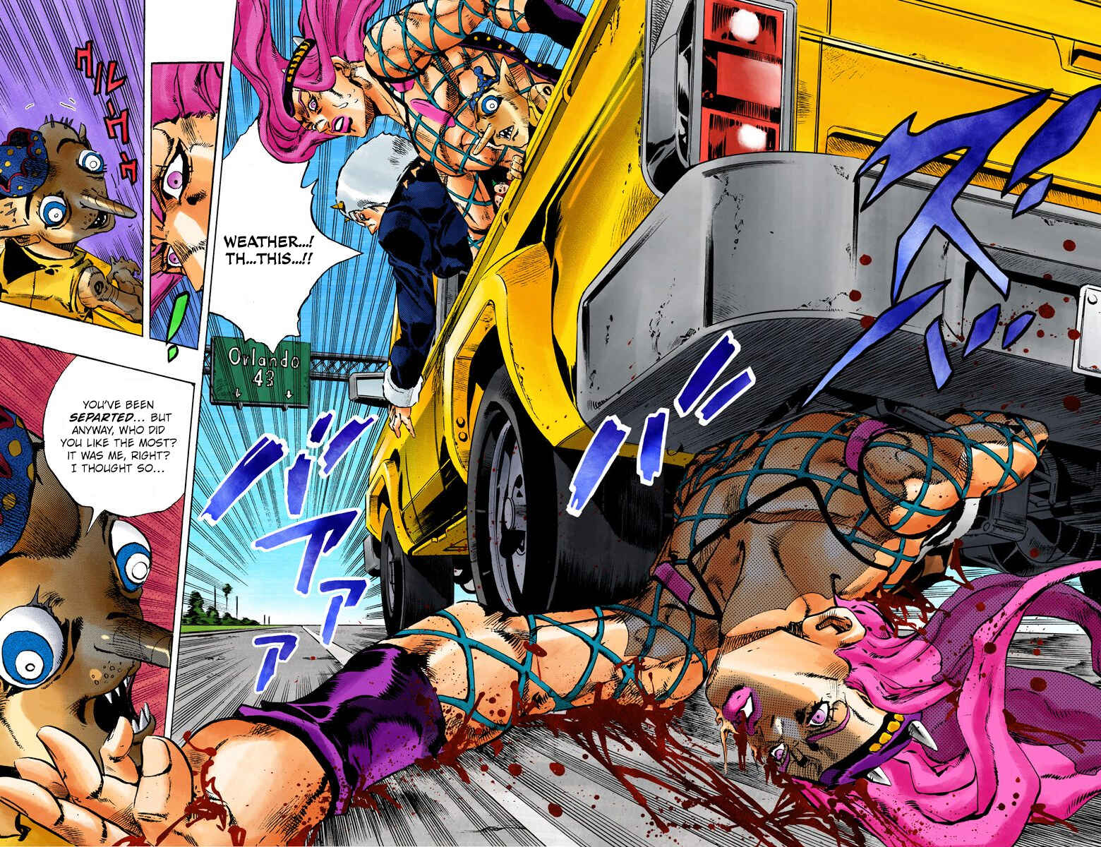 JoJo's Bizarre Adventure, Part 6: Stone Ocean (Official Colored) Chapter 105 page 17