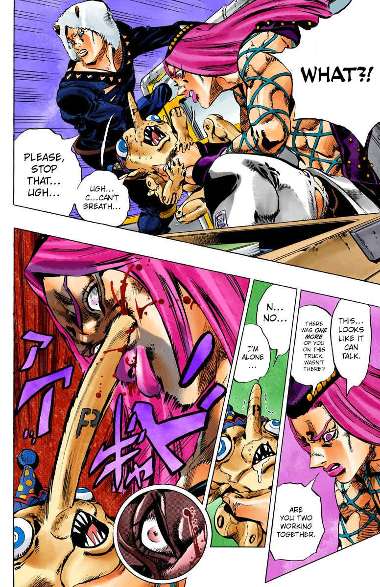 JoJo's Bizarre Adventure, Part 6: Stone Ocean (Official Colored) Chapter 105 page 3