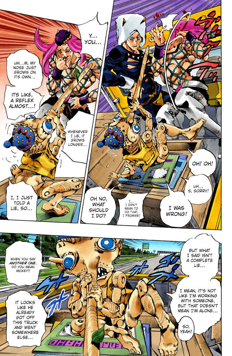 JoJo's Bizarre Adventure, Part 6: Stone Ocean (Official Colored) Chapter 105 page 4