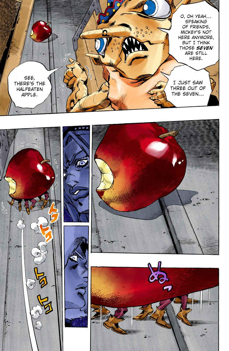 JoJo's Bizarre Adventure, Part 6: Stone Ocean (Official Colored) Chapter 105 page 6