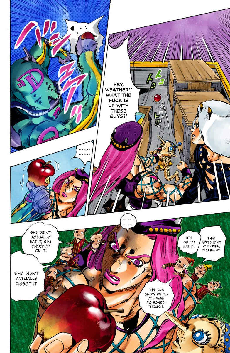 JoJo's Bizarre Adventure, Part 6: Stone Ocean (Official Colored) Chapter 105 page 7