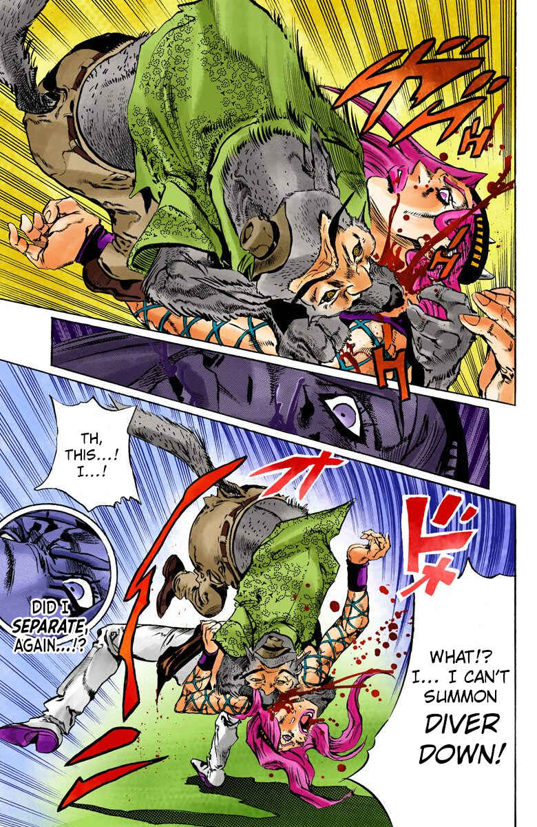JoJo's Bizarre Adventure, Part 6: Stone Ocean (Official Colored) Chapter 106 page 15