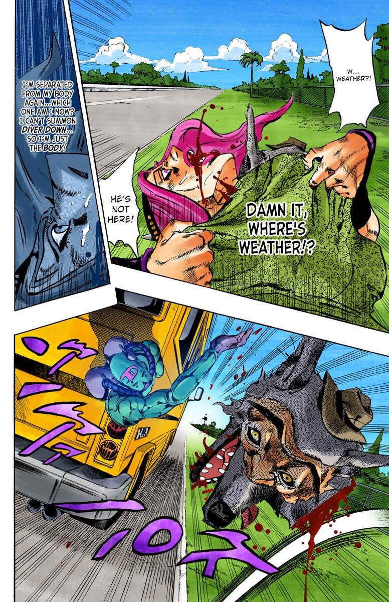 JoJo's Bizarre Adventure, Part 6: Stone Ocean (Official Colored) Chapter 106 page 16