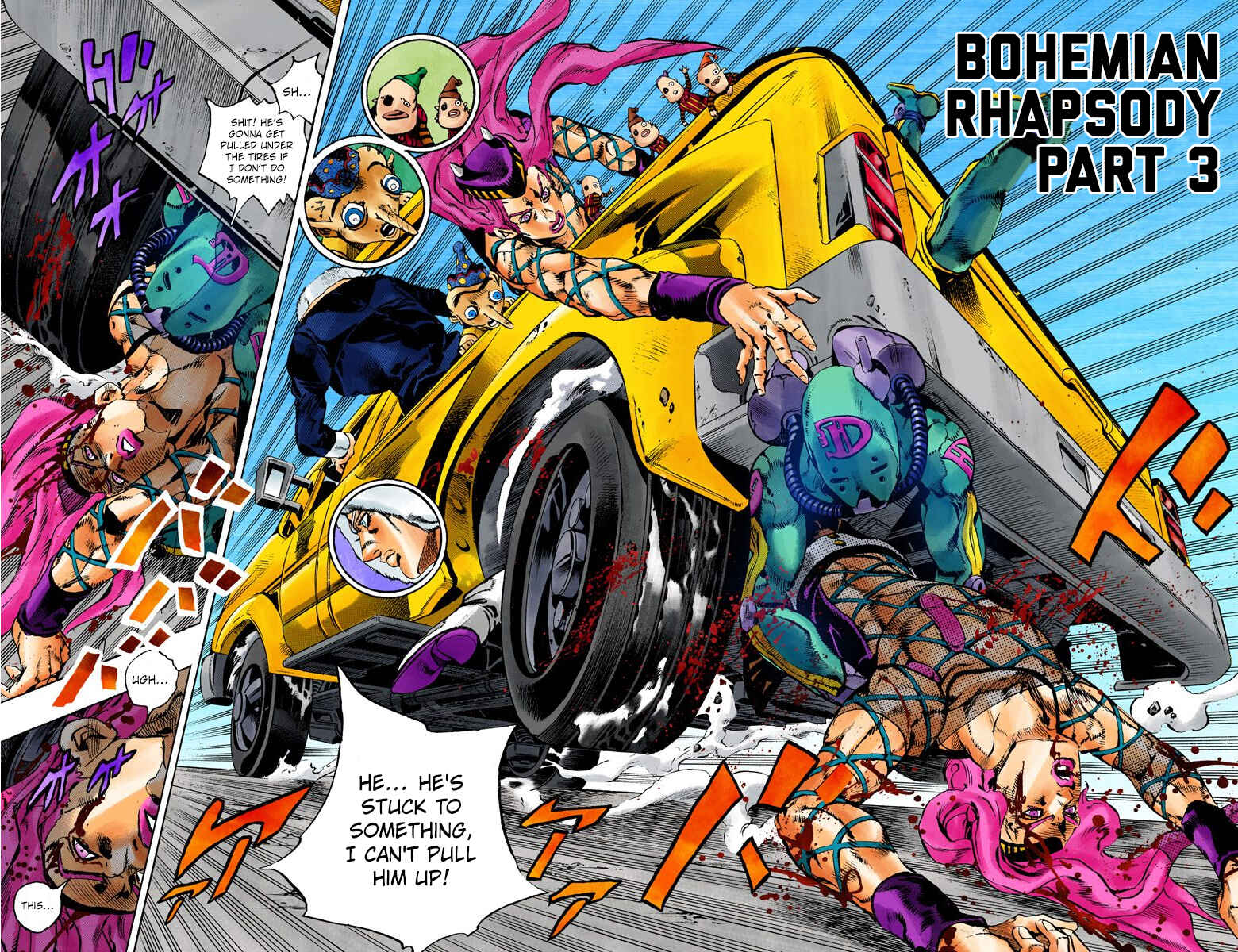 JoJo's Bizarre Adventure, Part 6: Stone Ocean (Official Colored) Chapter 106 page 1