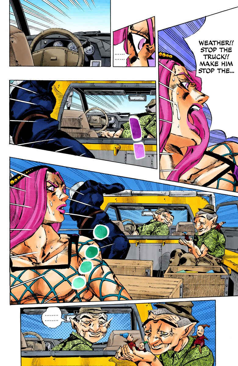 JoJo's Bizarre Adventure, Part 6: Stone Ocean (Official Colored) Chapter 106 page 2