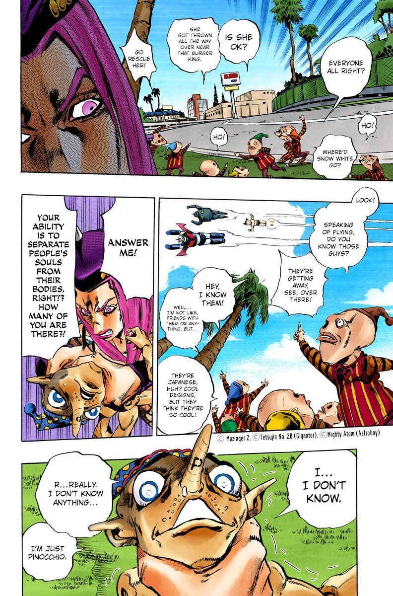 JoJo's Bizarre Adventure, Part 6: Stone Ocean (Official Colored) Chapter 106 page 6