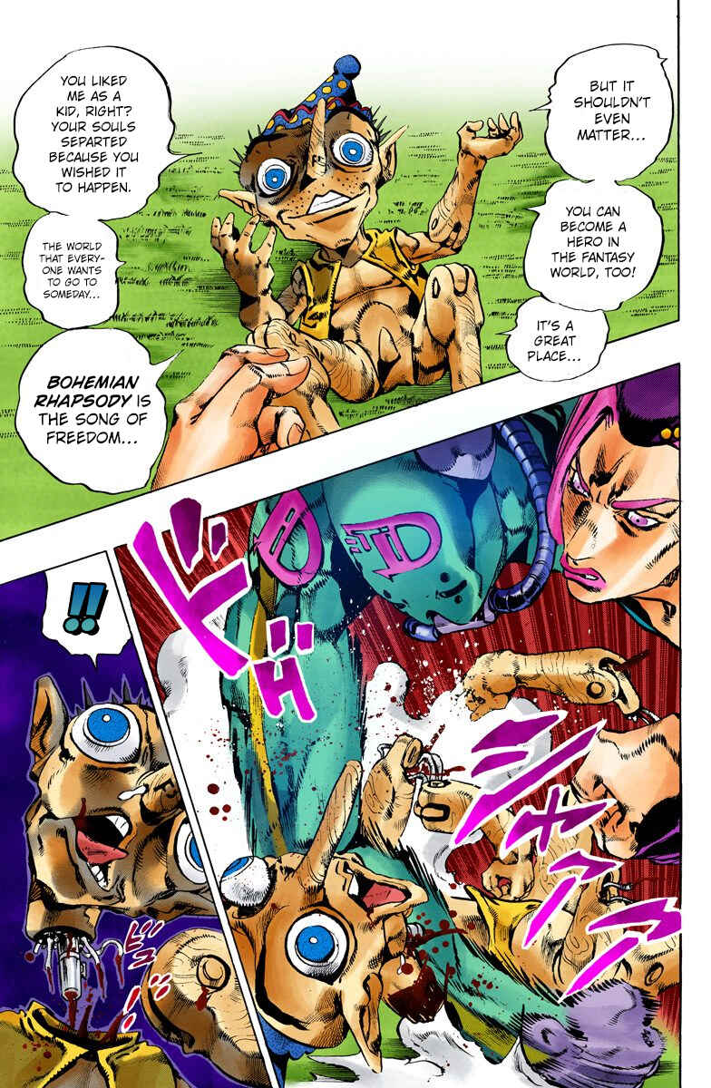 JoJo's Bizarre Adventure, Part 6: Stone Ocean (Official Colored) Chapter 106 page 7