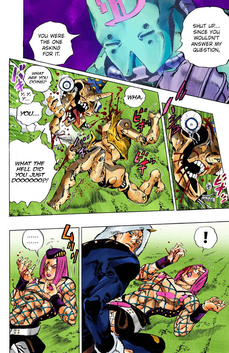 JoJo's Bizarre Adventure, Part 6: Stone Ocean (Official Colored) Chapter 106 page 8