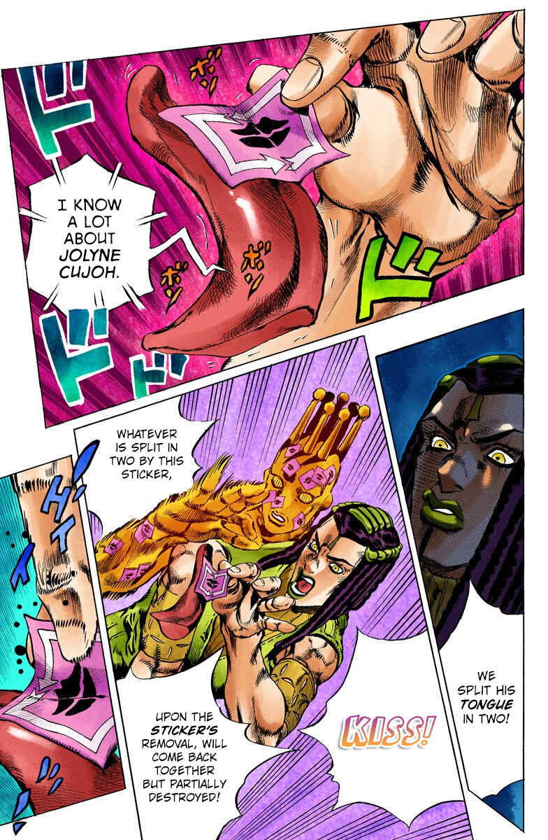JoJo's Bizarre Adventure, Part 6: Stone Ocean (Official Colored) Chapter 111 page 9