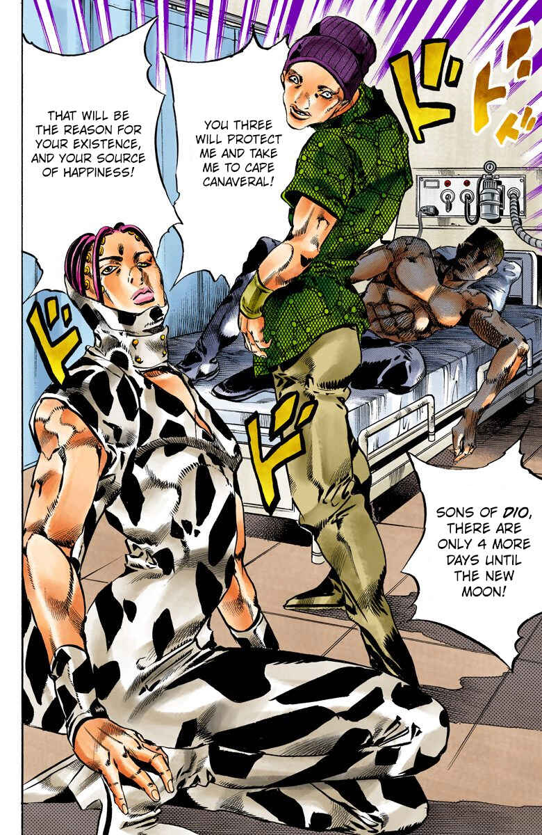 JoJo's Bizarre Adventure, Part 6: Stone Ocean (Official Colored) Chapter 111 page 16