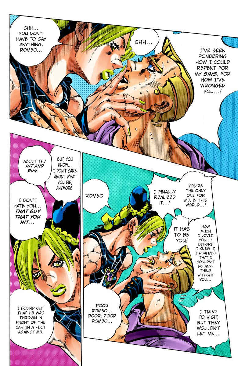 JoJo's Bizarre Adventure, Part 6: Stone Ocean (Official Colored) Chapter 111 page 4