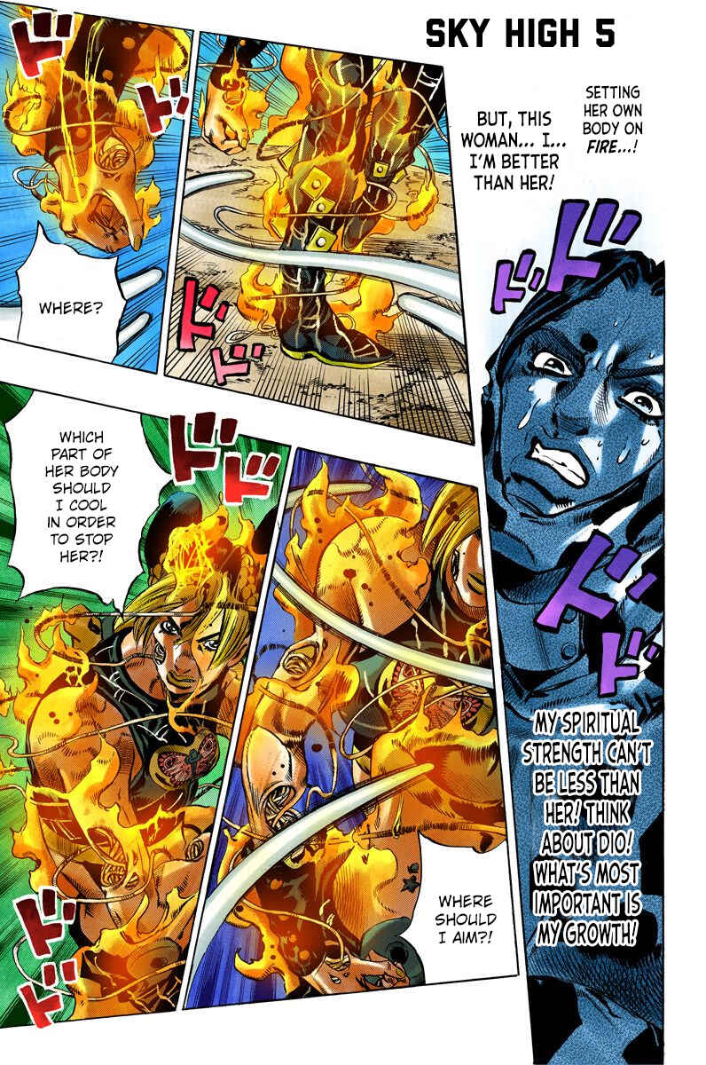 JoJo's Bizarre Adventure, Part 6: Stone Ocean (Official Colored) Chapter 116 page 0