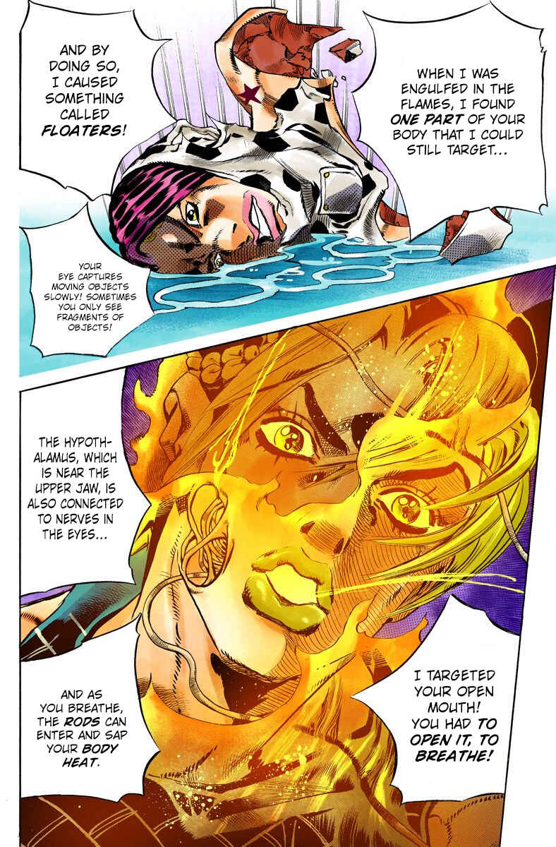 JoJo's Bizarre Adventure, Part 6: Stone Ocean (Official Colored) Chapter 116 page 10
