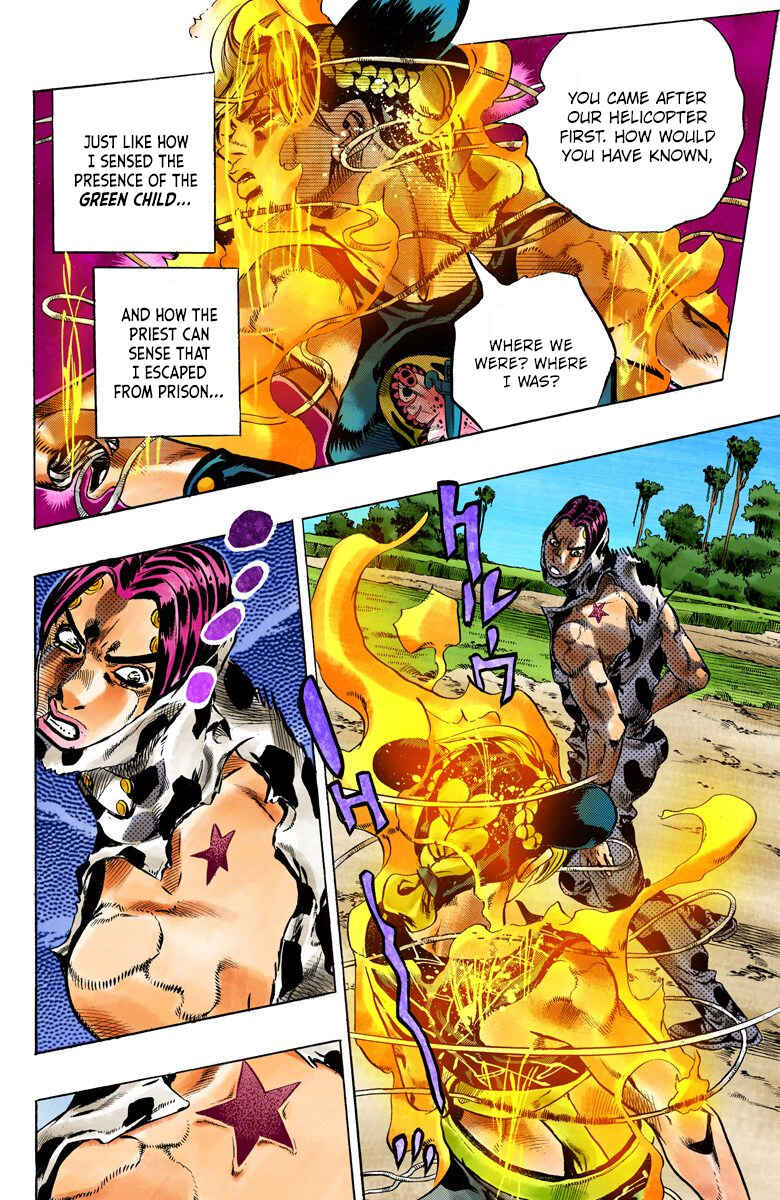 JoJo's Bizarre Adventure, Part 6: Stone Ocean (Official Colored) Chapter 116 page 14